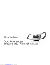 Brookstone Duo Massager Manuals ManualsLib