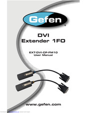 Gefen EXT-DVI-CP-FM10 User Manual