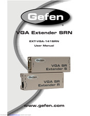 Gefen EXT-VGA-141SRN User Manual