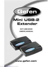Gefen EXT-USB-MINI2 User Manual