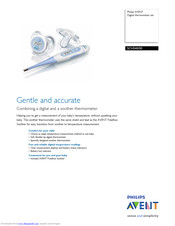 Philips AVENT AVENT SCH540/00 Specifications