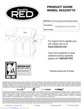 Char-Broil RED 463250710 Product Manual