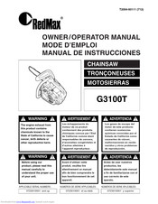 RedMax G3100T Owner's/Operator's Manual