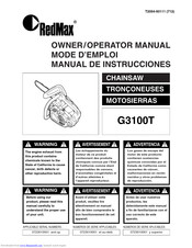 Redmax G3100T Owner's/Operator's Manual