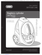 Vax V-118SP Instruction Manual