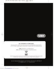 Vax MACH-5 VZL-7015 Instruction Manual
