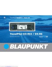 Blaupunkt DX-R52 Operating Instructions Manual