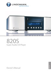 Lindemann 820S Owner's Manual