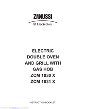 Zanussi Electrolux ZCM 1030 X Instruction Booklet