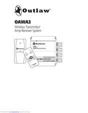 Outlaw OAWA3 Manual