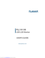 Planar PLL1911M User Manual