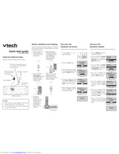 Vtech LS5146 Important s Quick Start Manual
