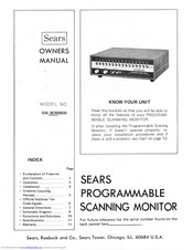 Sears 934.36390600 Owner's Manual
