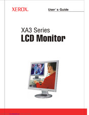 Xerox XA3 Series User Manual