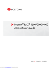Polycom RMX 2000 Administrator's Manual