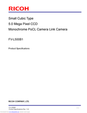 Ricoh FV-L500B1 Product Specifications