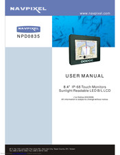 Navpixel NPD0835 User Manual