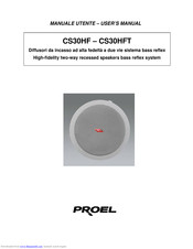PROEL CS30HF User Manual