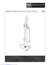Sebo *# Instruction Manual