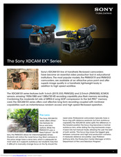 Sony XDCAM EX Series Brochure & Specs