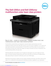 Dell 1355CNW Brochure & Specs