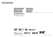 Kenwood DDX4055BT Instruction Manual