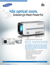 Samsung SCZ-3430P Specifications