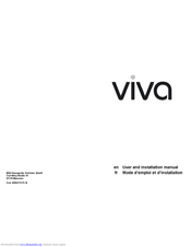 Viva VIVA HSE6RAG400 User And Installation Manual