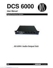 Danish Interpretation Systems AO 6004 User Manual