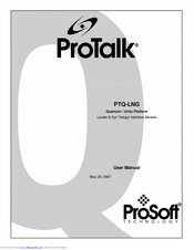 ProSoft ProTalk PTQ-LNG User Manual