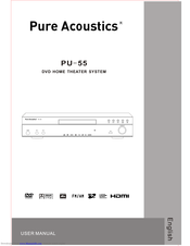 PURE ACOUSTICS PU-55 User Manual