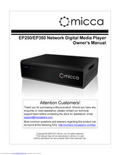 Micca EP350 Owner's Manual