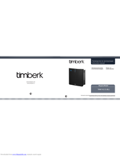 TIMBERK TAW H2 D (BL) Instruction Manual