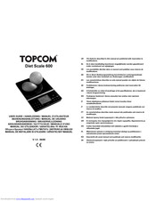 Topcom Diet Scale 600 User Manual