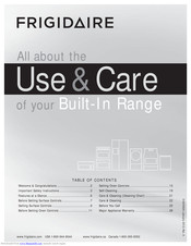 Frigidaire 318205829 Use & Care Manual