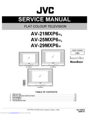 JVC AV-21MXP6/V Service Manual