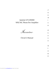 Jasmine LP-2.0MKII Owner's Manual