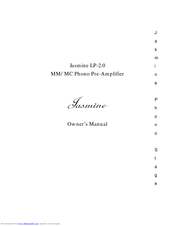 Jasmine LP-2.0 Owner's Manual
