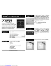 Chrysalis Chrysalis IA-IWS1 Quick Manual