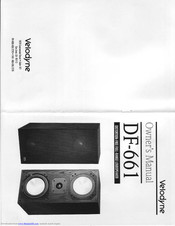 Velodyne DF-661 Owner's Manual