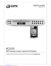 GPX KC222S User Manual
