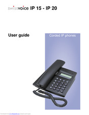 Swissvoice IP 20 User Manual