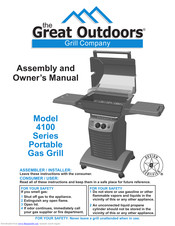 Great Outdoors Grill Company 4100 Series Assembly And Owner's Manual