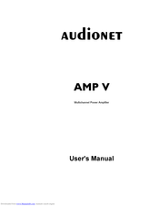 Audionet AMP V User Manual