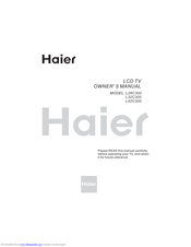 haier L26C300 Owner's Manual