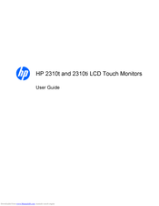 HP 2310ti User Manual