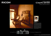 Ricoh Caplio GX100 Brochure & Specs