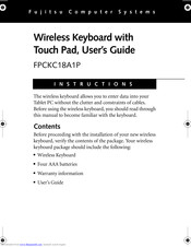 Fujitsu FPCKC18A1P User Manual