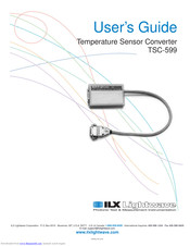 ILX Lightwave TSC-599 User Manual
