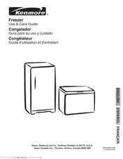 Kenmore 253 Series Use & Care Manual